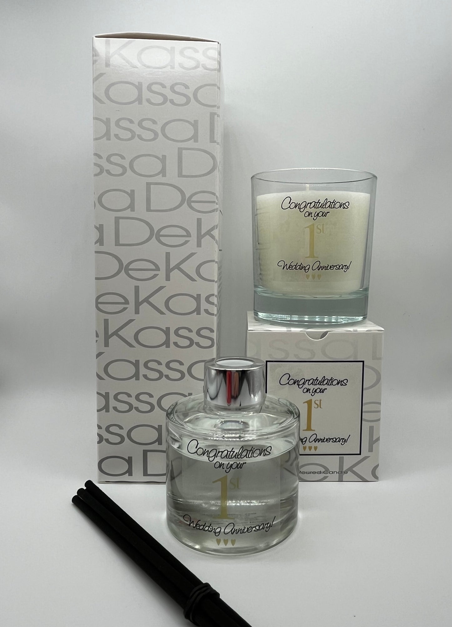Congratulations on your 1st Wedding Anniversary! | Luxury Scented Candle