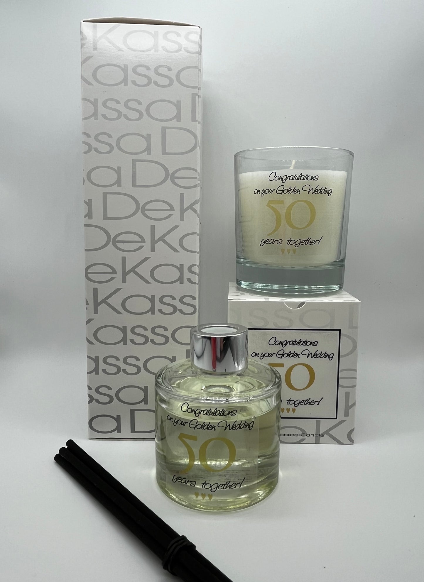Congratulations on your Golden Wedding 50 Years Together! | Luxury Scented Candle