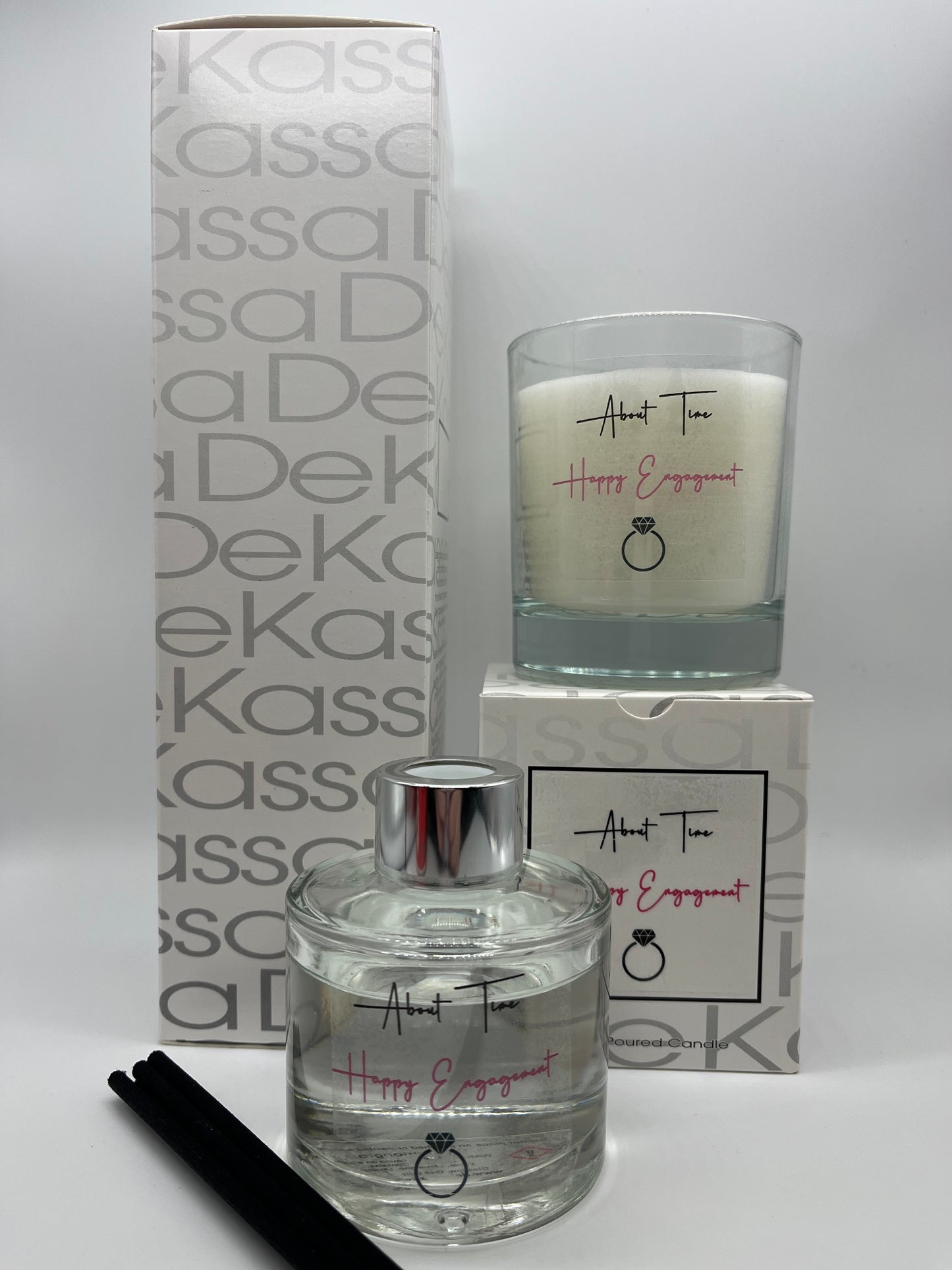 About Time Happy Engagement | Luxury Scented Reed Diffuser