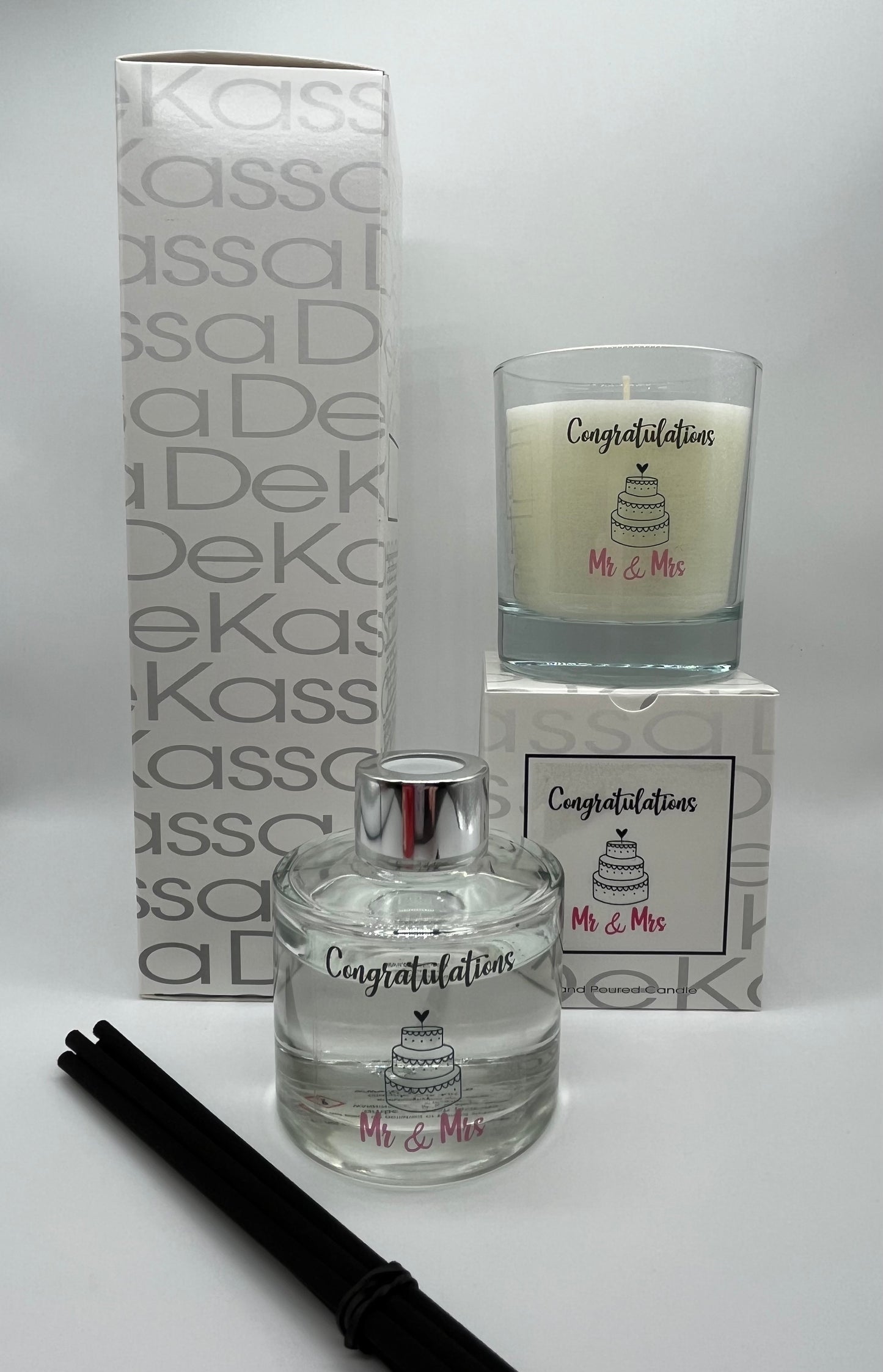Congratulations Mr & Mrs | Luxury Scented Reed Diffuser