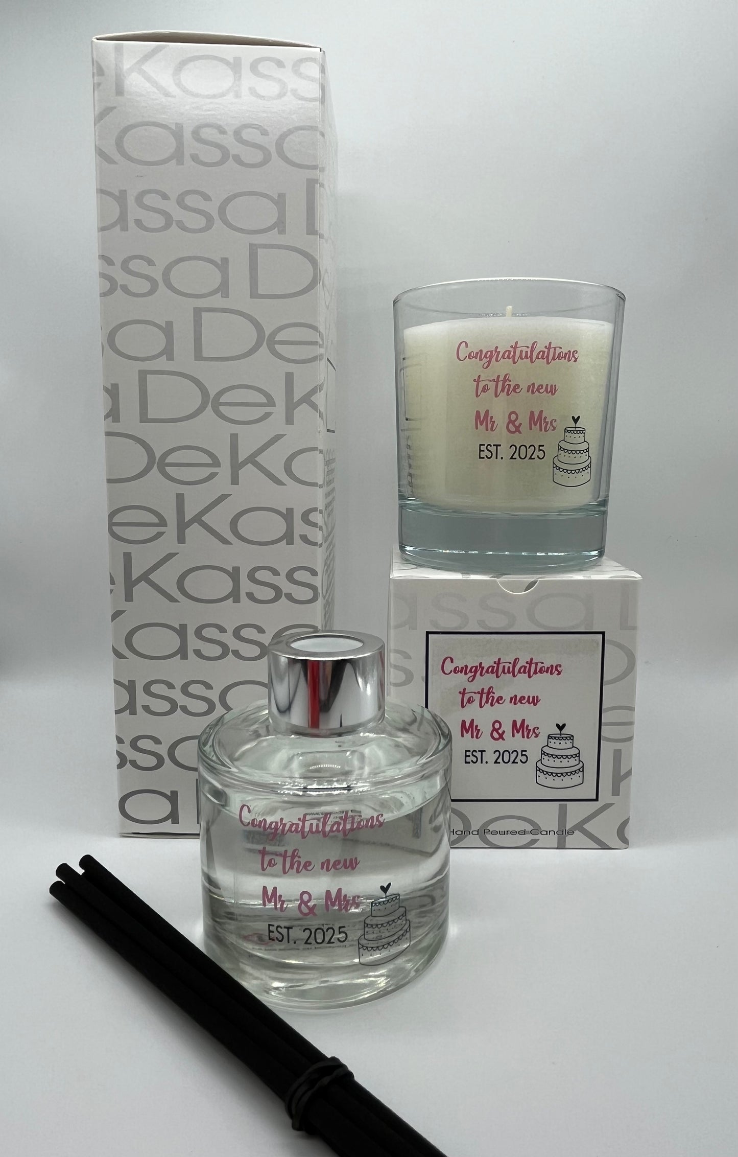 Congratulations to the new Mr & Mrs EST. 2025 | Luxury Scented Reed Diffuser