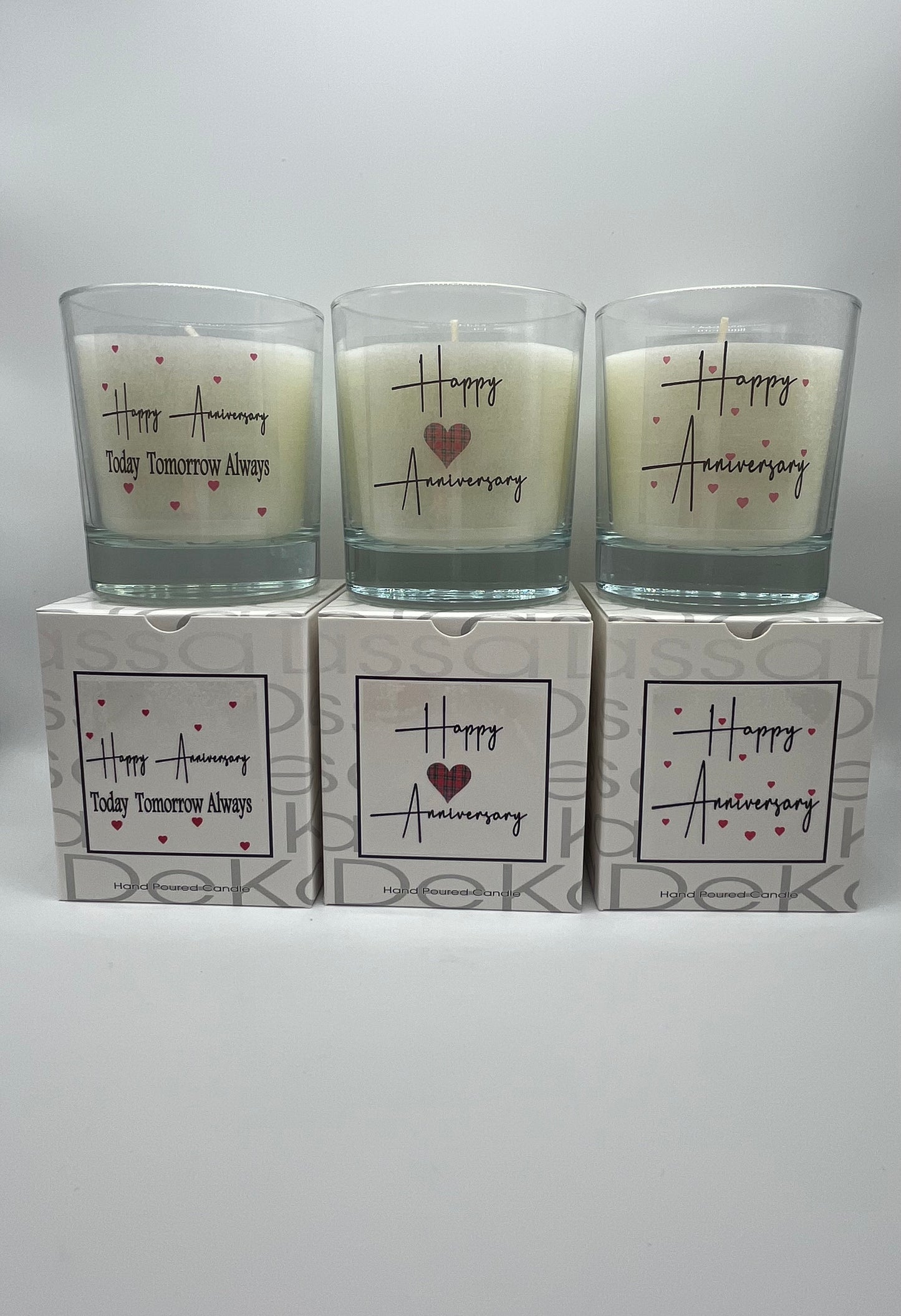 Happy Anniversary Today Tomorrow Always | Luxury Scented Candle