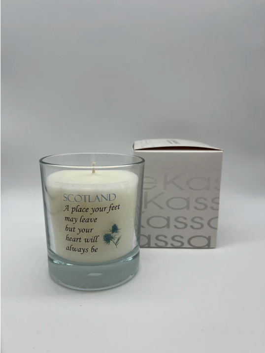 Scotland A place your feet may leave but your heart will always be | Luxury Scented Candle
