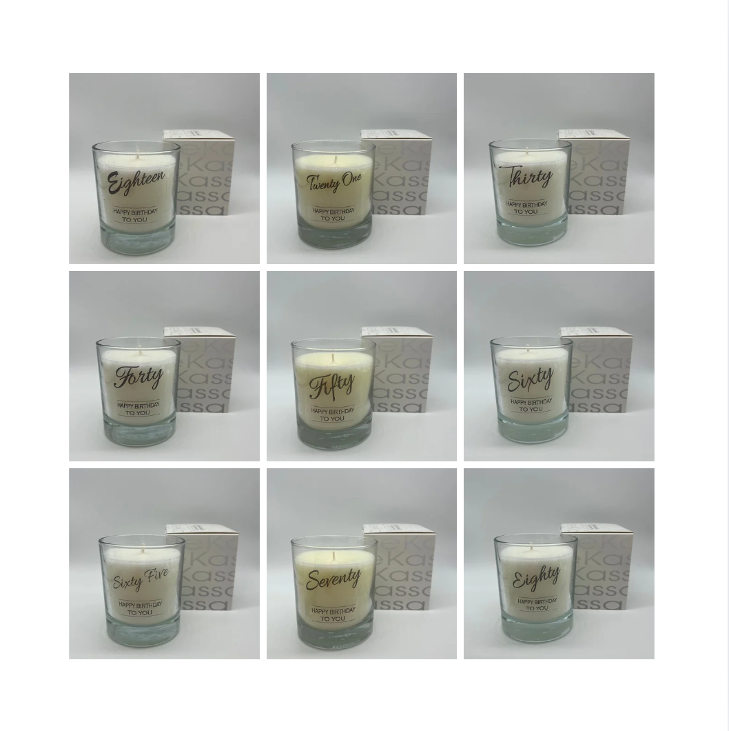 Forty Happy Birthday To You | Luxury Scented Candle