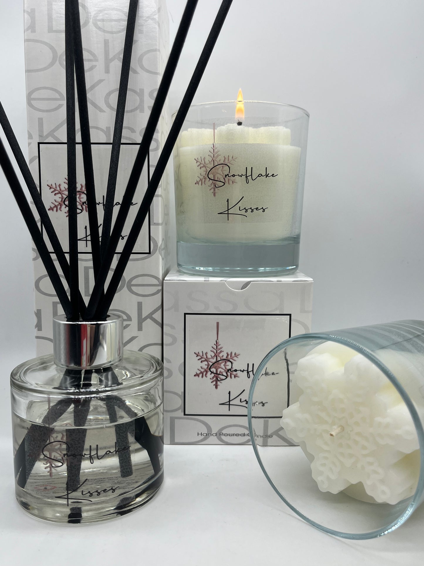 Snowflake Kisses | Luxury Scented Reed Diffuser