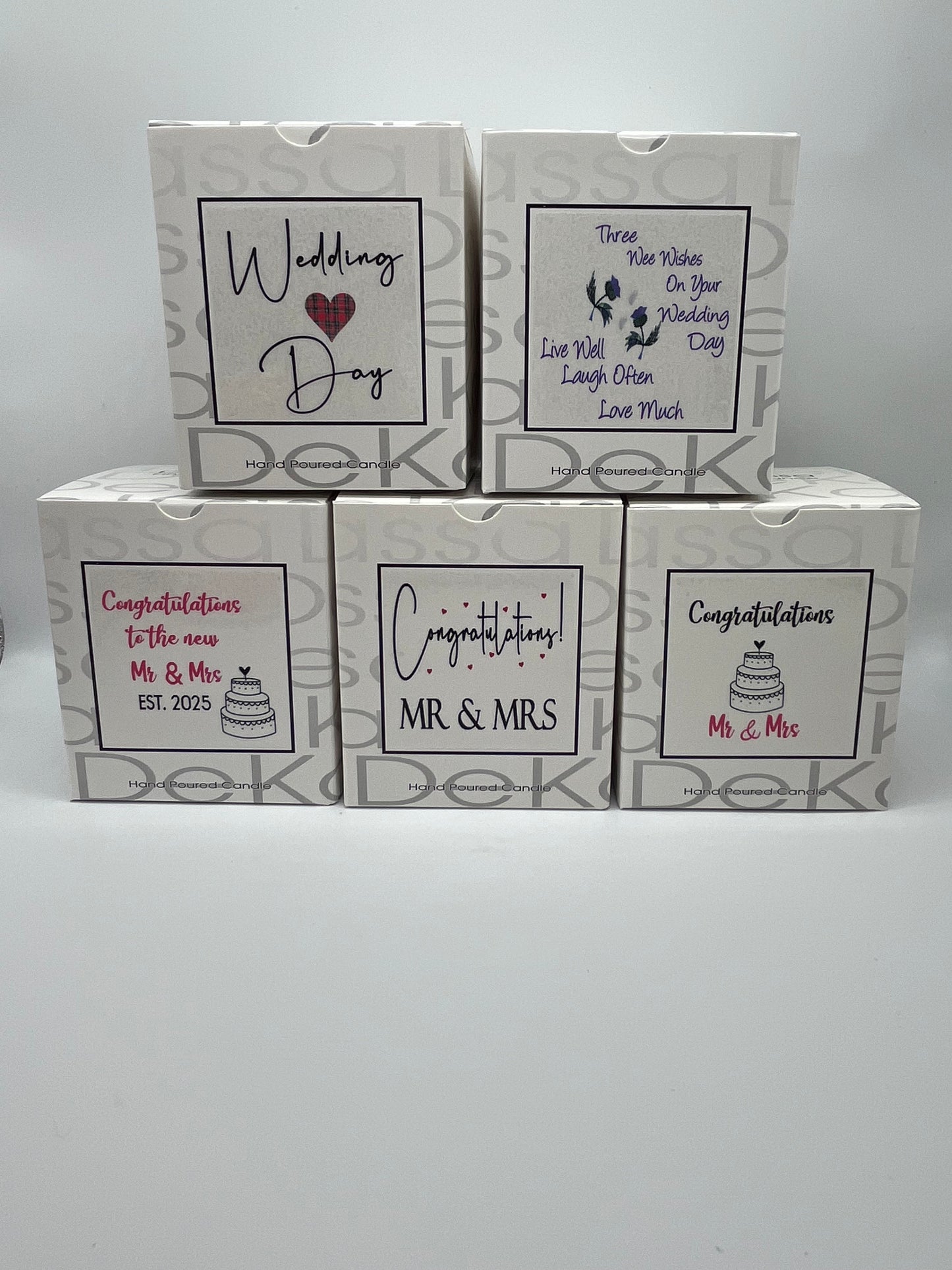 Congratulations! Mr & Mrs | Luxury Scented Reed Diffuser