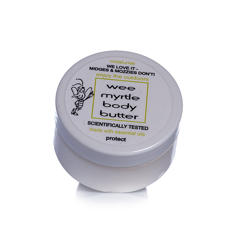 Wee Myrtle Body Butter | Natural Skin Care we love, midgies and mozzies don't
