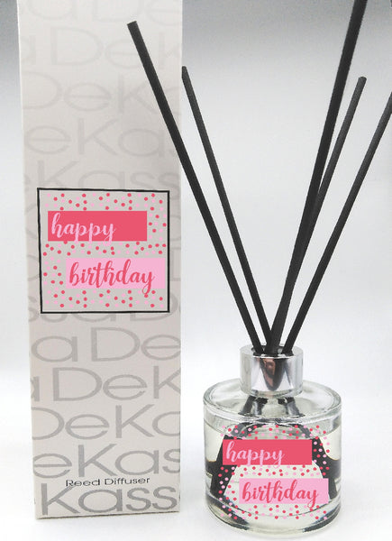 Happy Birthday | Luxury Scented Reed Diffuser