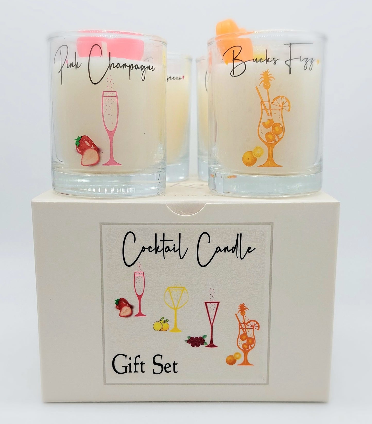 Luxury Cocktail Candle Gift Set