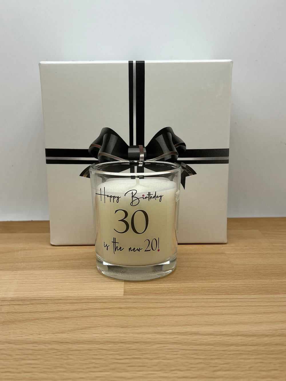 Happy Birthday 30 is the new 20! | Luxury Votive & Mini Reed Diffuser Gift Set