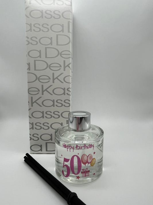 Happy Birthday 50 | Luxury Scented Reed Diffuser