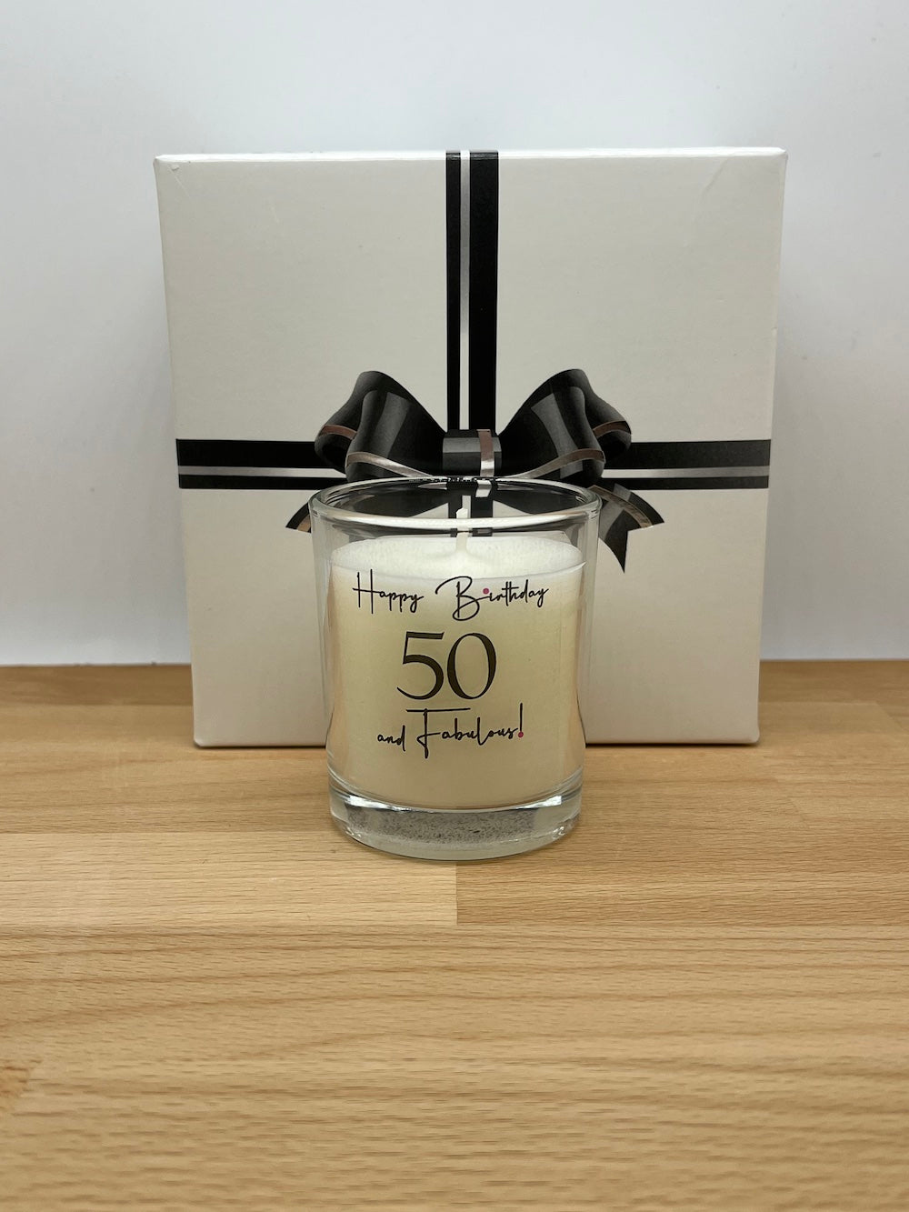 Happy Birthday 50 and Fabulous! | Luxury Votive & Mini Reed Diffuser Gift Set