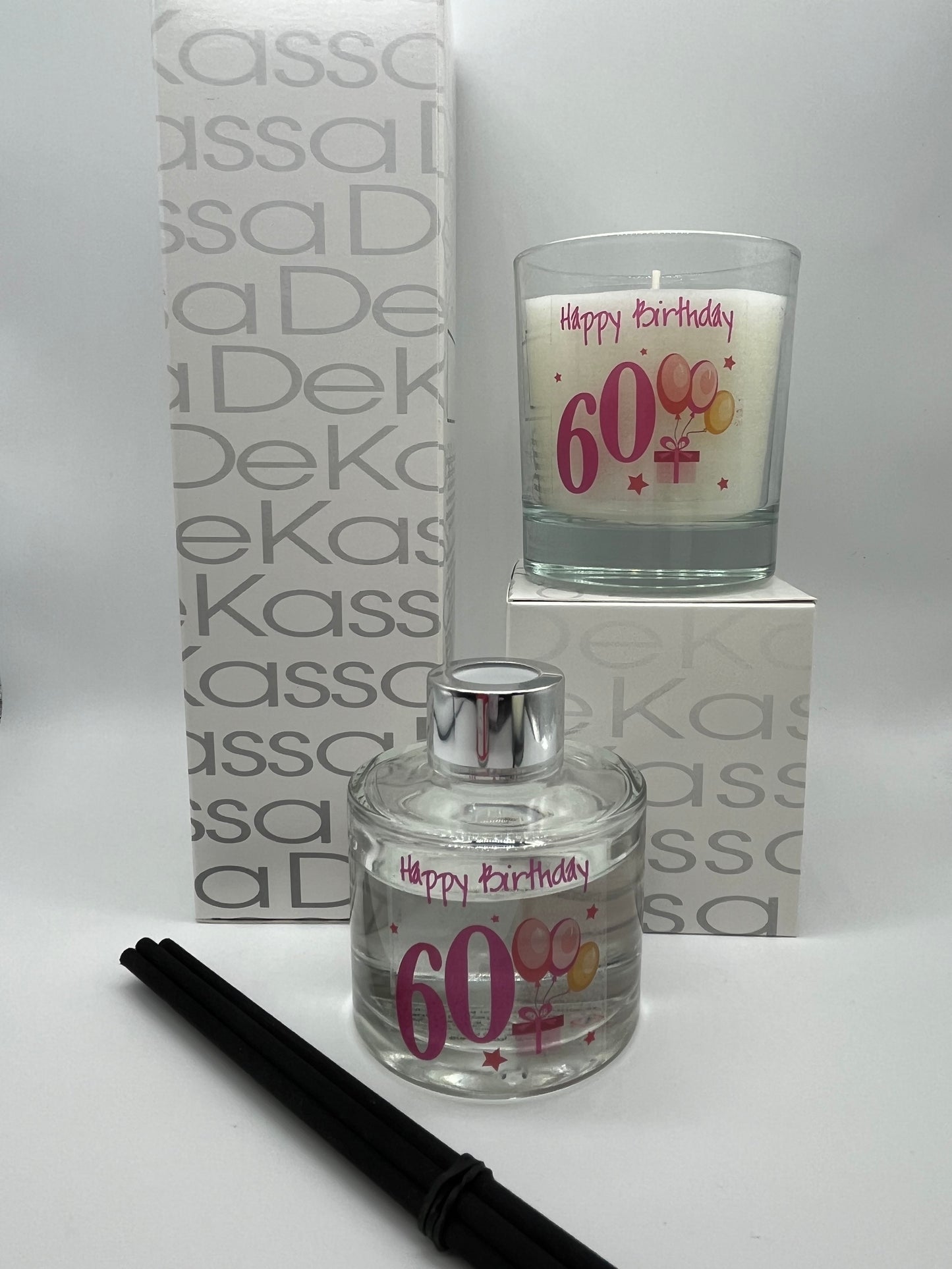 Happy Birthday 60 | Luxury Scented Candle