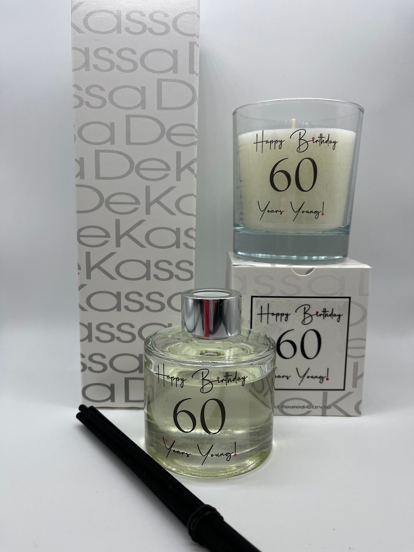 Happy Birthday 60 Years Young! | Luxury Scented Candle