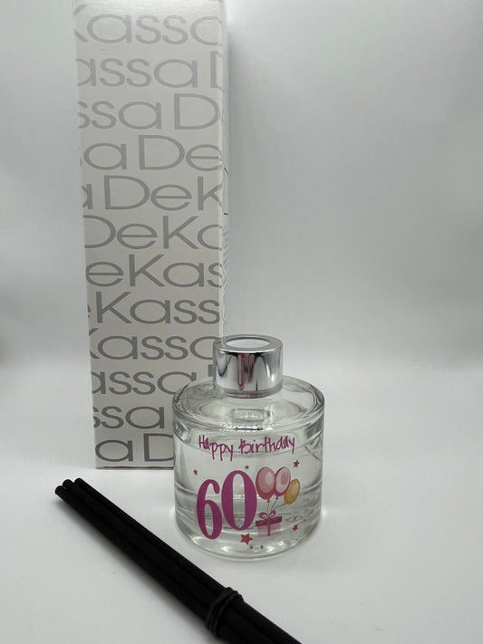 Happy Birthday 60 | Luxury Scented Reed Diffuser