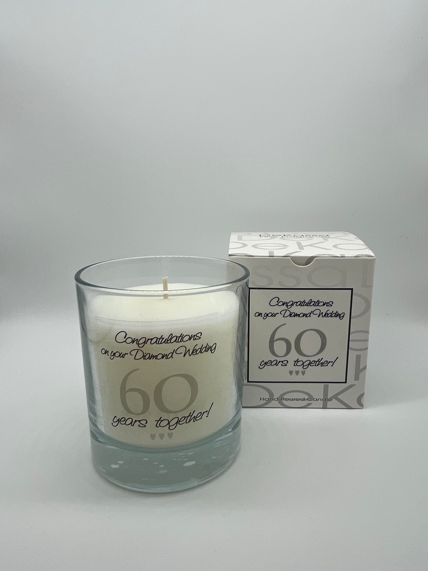 Congratulations on your Diamond Wedding 60 years together | Luxury Scented Reed Diffuser