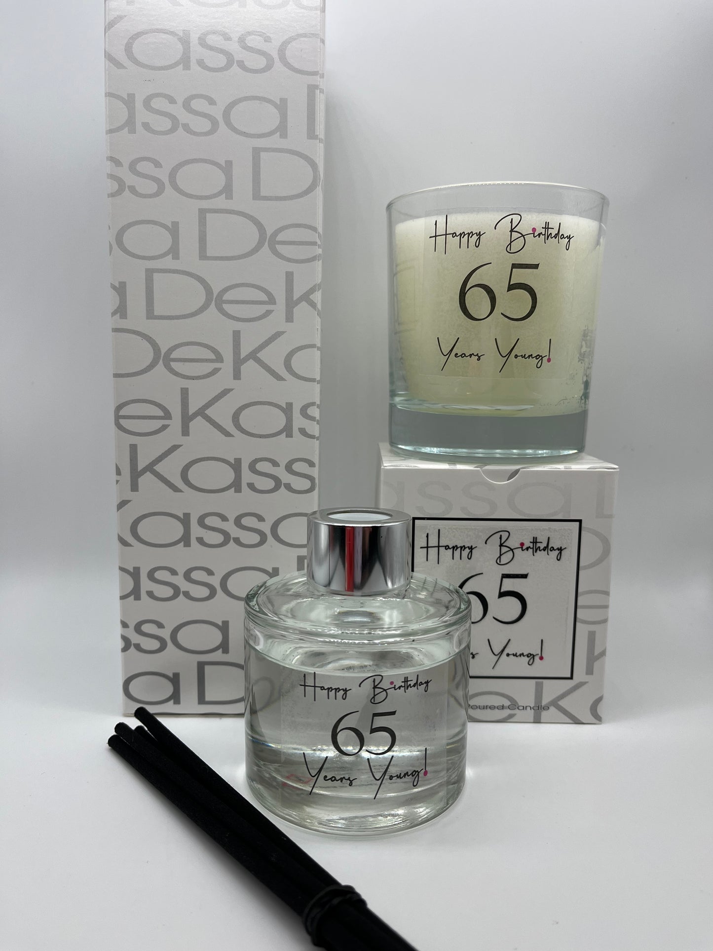 Happy Birthday 65 Years Young! | Luxury Scented Candle