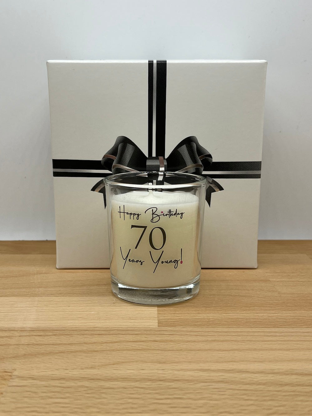 Happy Birthday 70 Years Young! | Luxury Votive & Mini Reed Diffuser Gift Set