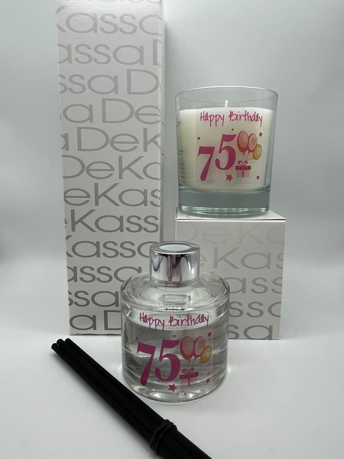 Happy Birthday 75 | Luxury Scented Candle