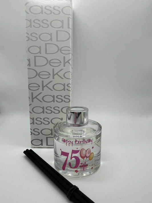 Happy Birthday 75 | Luxury Scented Reed Diffuser