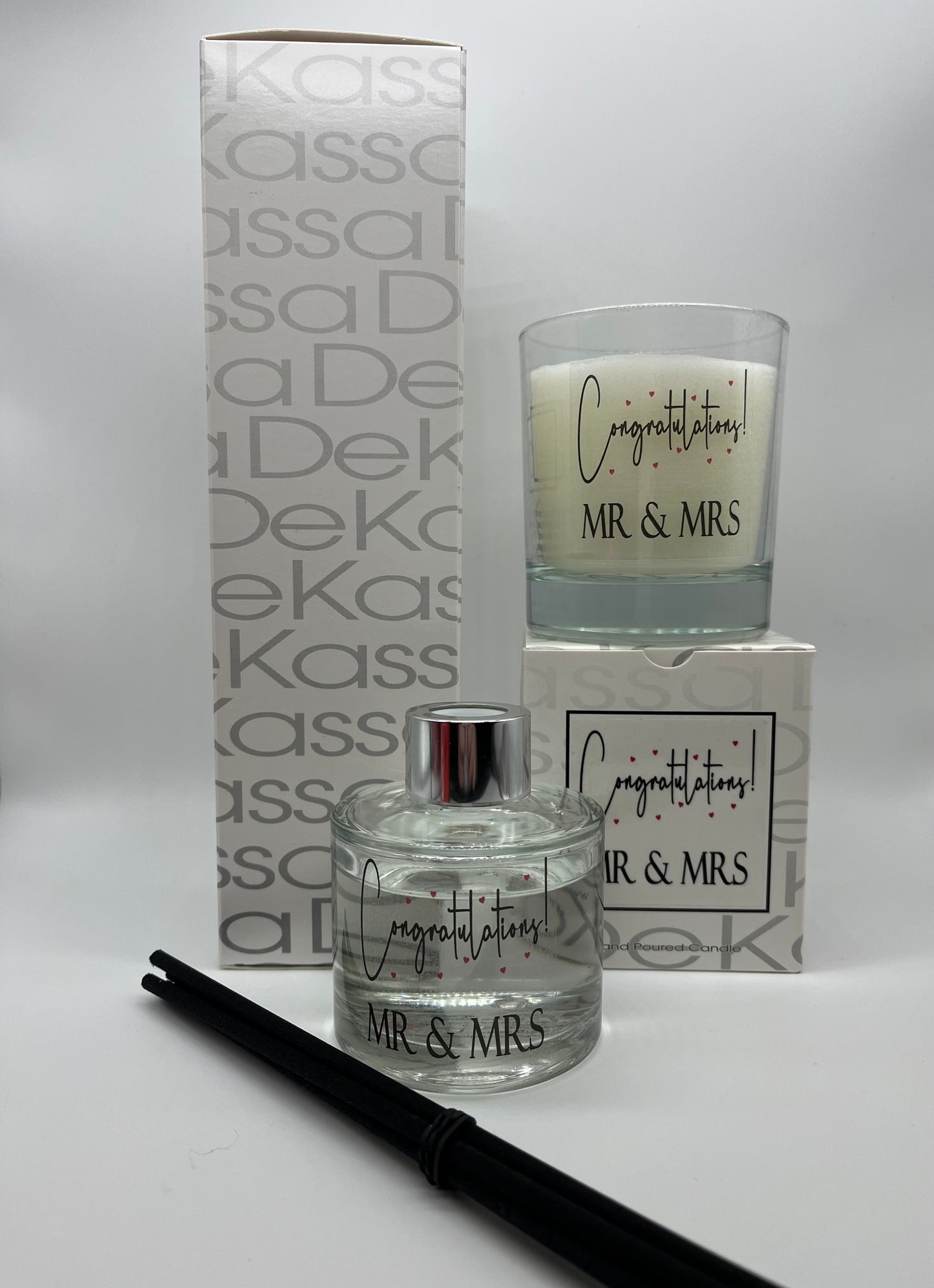 Congratulations! Mr & Mrs  | Luxury Scented Reed Diffuser