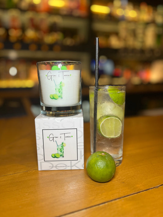 Gin & Tonic | Luxury Scented Cocktail Candle