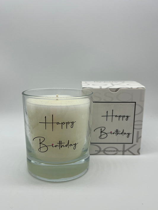 Happy Birthday | Luxury Scented Candle