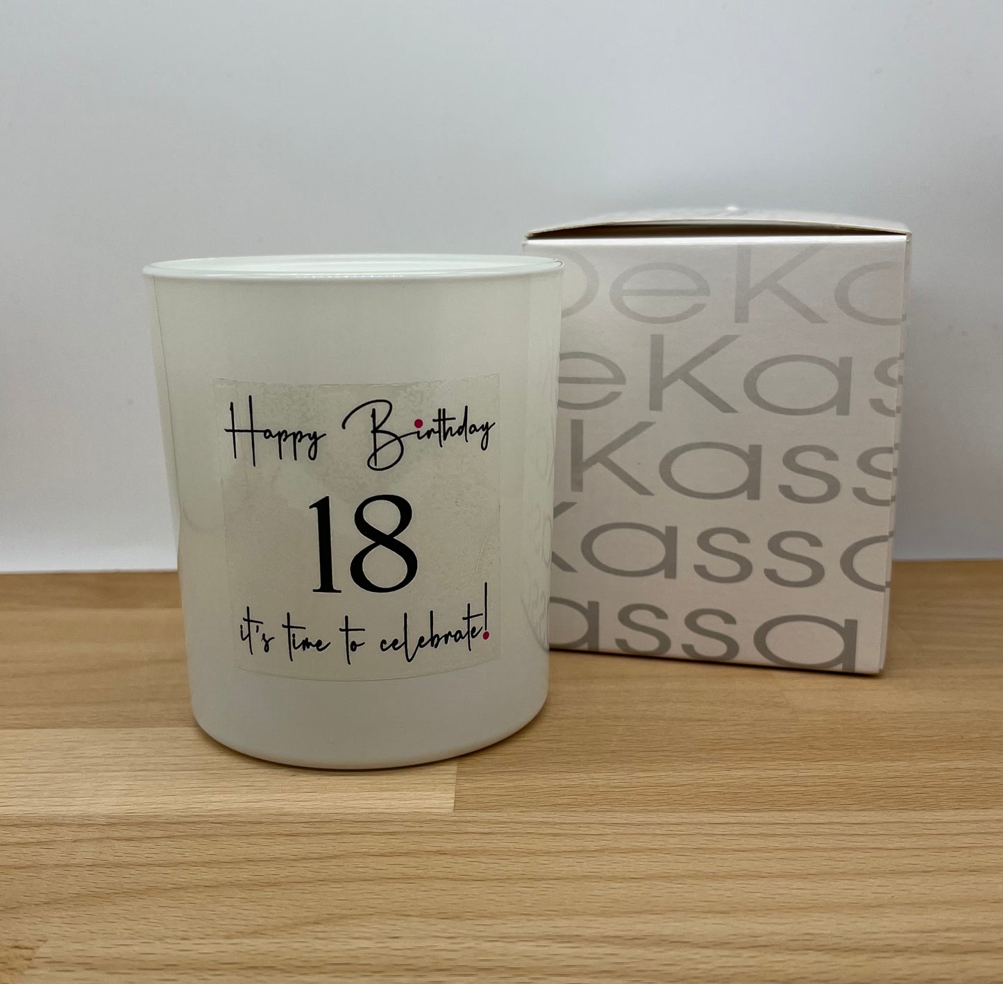 Happy Birthday 18 it's time to celebrate! | Luxury Scented Candle