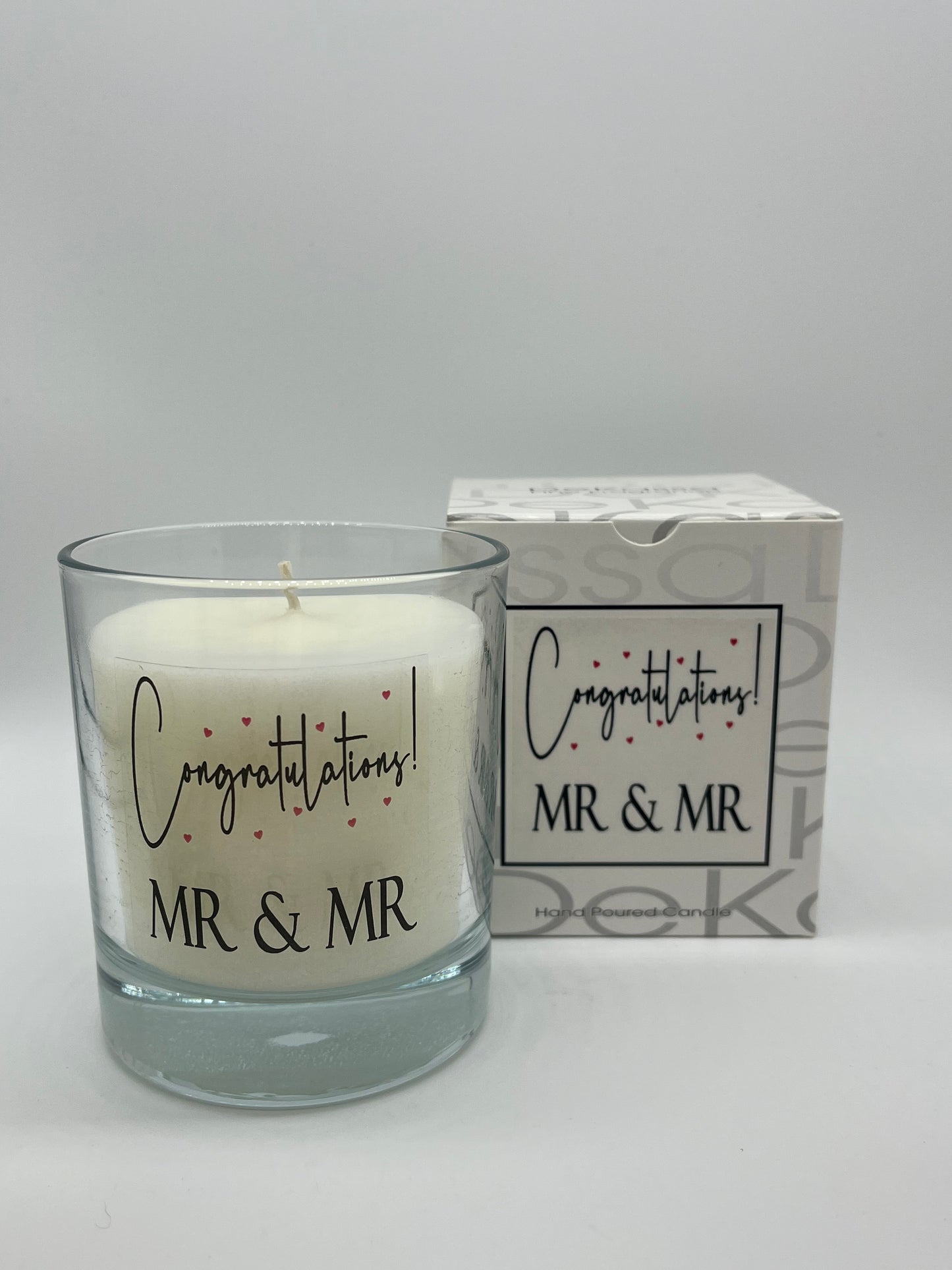 Congratulations! Mrs & Mrs | Luxury Scented Candle