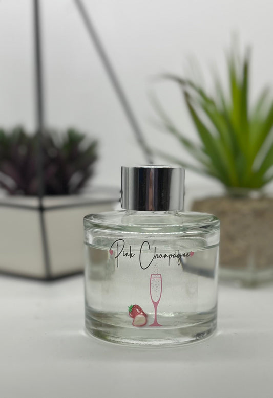 Pink Champagne | Luxury Scented Cocktail Reed Diffuser