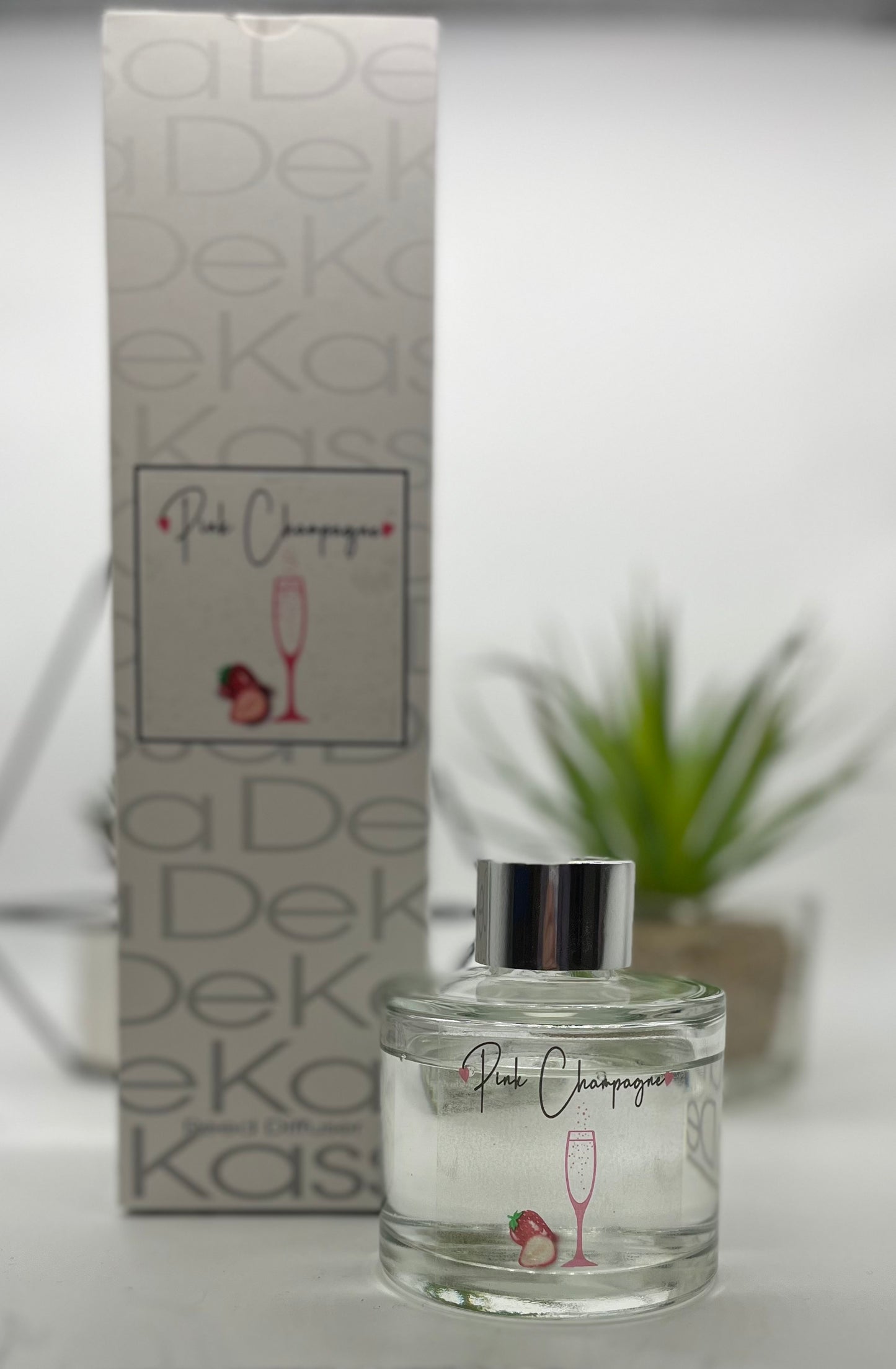 Pink Champagne | Luxury Scented Cocktail Reed Diffuser