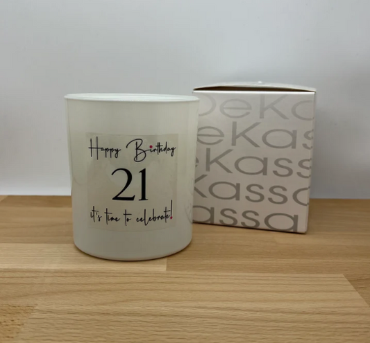 Happy Birthday 21 it's time to celebrate! | Luxury Scented Candle