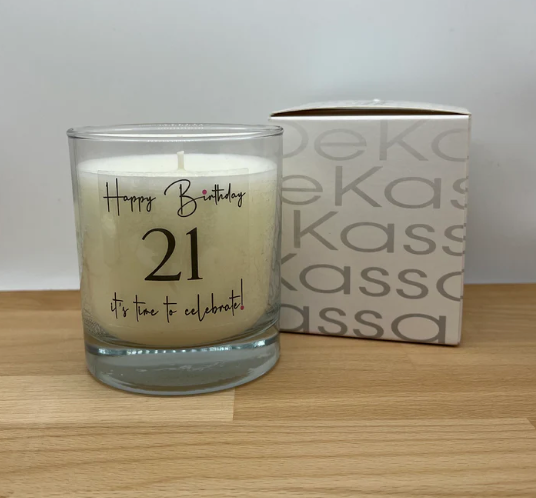 Happy Birthday 21 it's time to celebrate! | Luxury Scented Candle