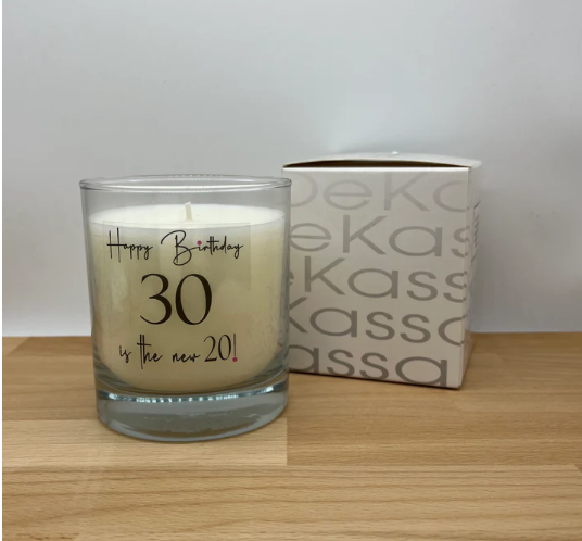 Happy Birthday 30 is the new 20! | Luxury Scented Candle