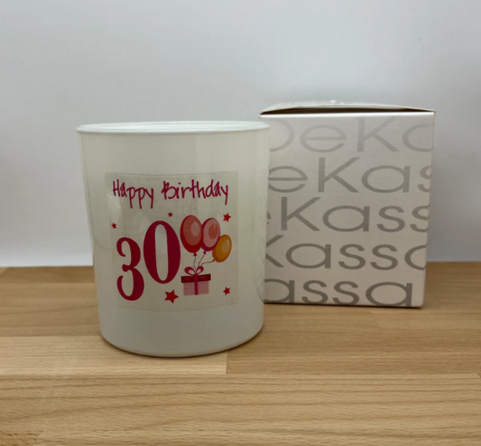 Happy Birthday 30 | Luxury Scented Candle