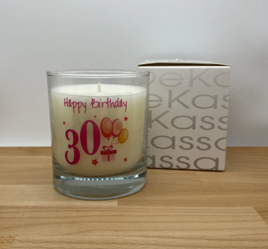 Happy Birthday 30 | Luxury Scented Candle