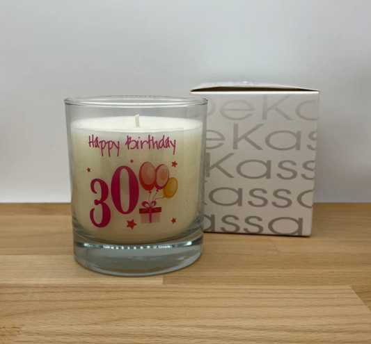 Happy Birthday 30 | Luxury Scented Candle