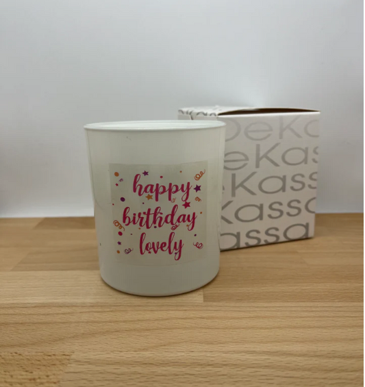 Happy Birthday Lovely | Luxury Scented Candle