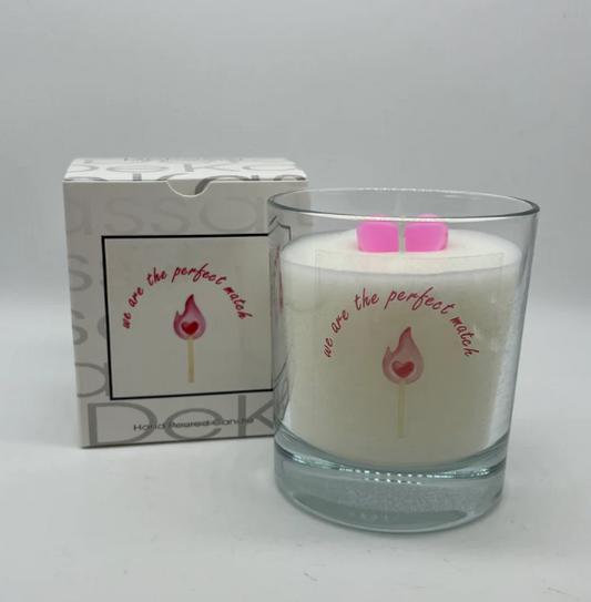 We are the perfect match | Luxury Scented Candle