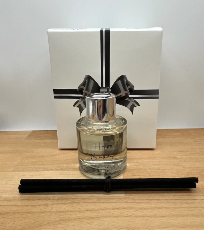 Happy Birthday | Luxury Votive & Mini Reed Diffuser Gift Set