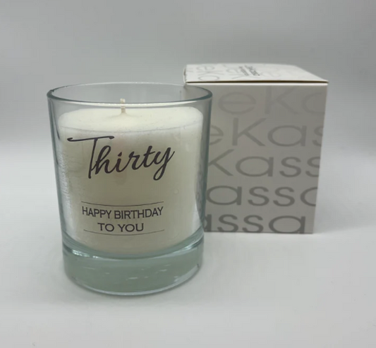 Thirty Happy Birthday To You | Luxury Scented Candle