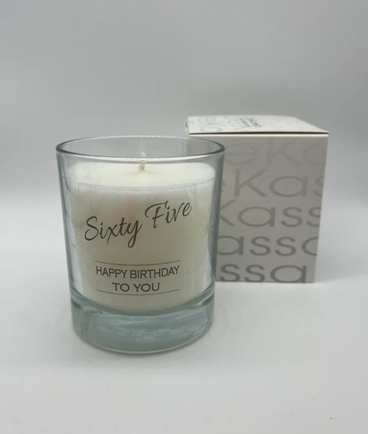 Sixty Five Happy Birthday To You | Luxury Scented Candle