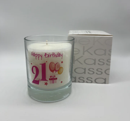 Happy Birthday 21 | Luxury Scented Candle