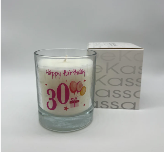 Happy Birthday 30 | Luxury Scented Candle