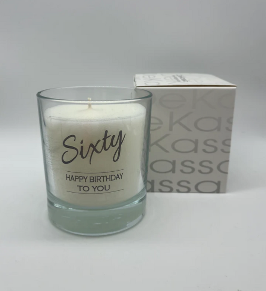 Sixty Happy Birthday To You | Luxury Scented Candle