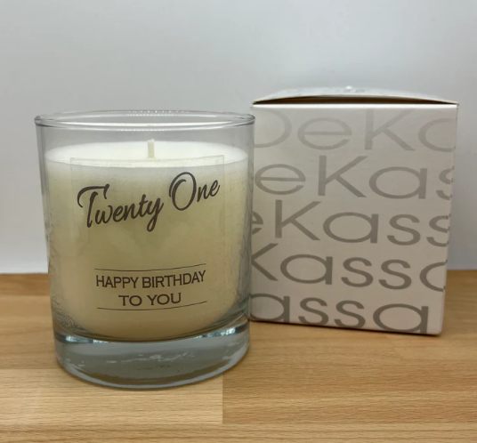 Twenty One Happy Birthday to you | Luxury Scented Candle