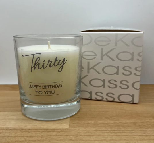 Thirty Happy Birthday to you | Luxury Scented Candle