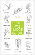 Wee Midgie Tea Towel