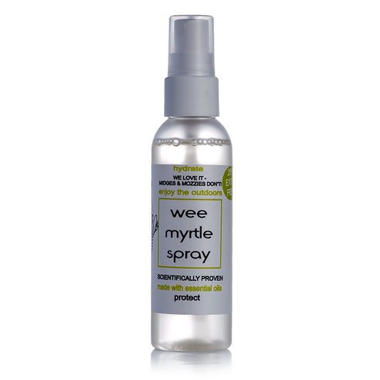 Wee Myrtle Spray | Natural Skin Care we love, midges and mozzies don't