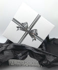 silver foiled gift box